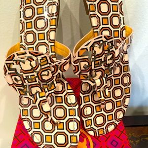 Tory Burch Miller Sandals Octagon